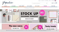 Desktop Screenshot of paperchase-usa.com